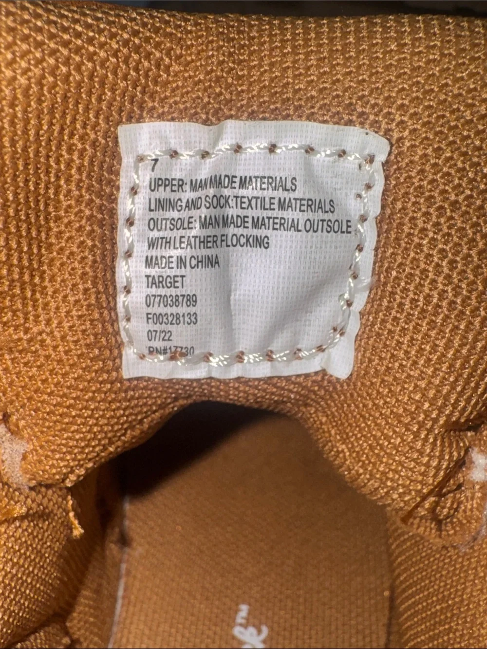 NWOT Cat & Jack Toddler Declan Chukka Boots - Size 7